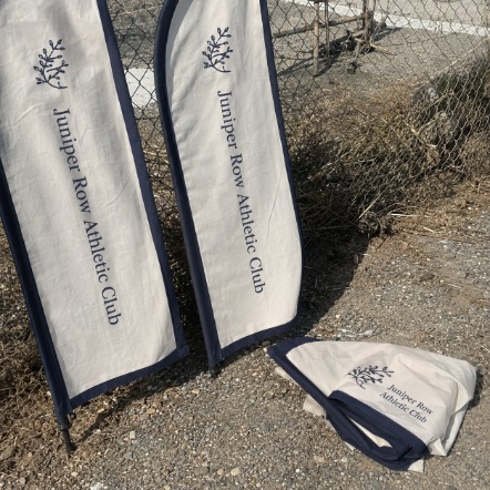 Boat flags with logo printing