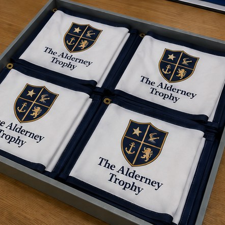 Customized boat flags for class associations
