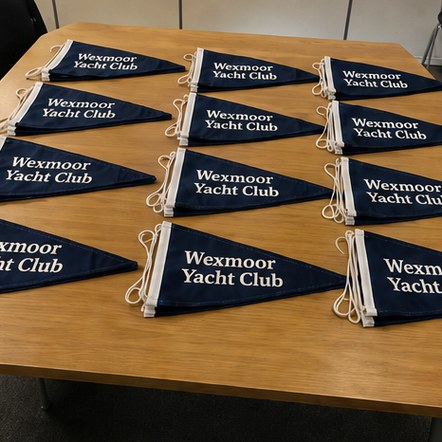 Customized boat flags for yacht and sailing clubs